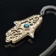 Hamsa Necklace with the Priestly Blessing